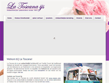 Tablet Screenshot of latoscanaijs.nl